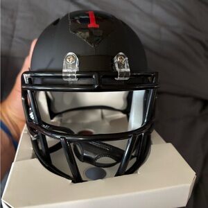 2018 Army Black Knights Big Red One Custom Riddell Mini Helmet vs
Navy
